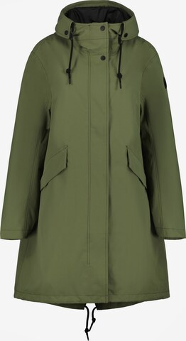 ICEPEAK Winter Coat 'Aachen' in Green: front