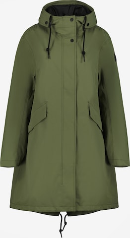 ICEPEAK Winter Coat 'AACHEN' in Green: front