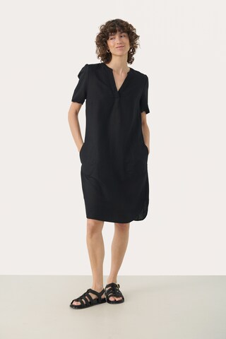 Robe fourreau 'PWAminase' Part Two en noir