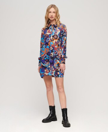 Robe-chemise Superdry en mélange de couleurs : devant