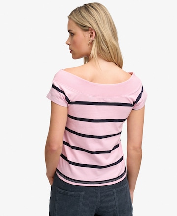 T-shirt Superdry & Co en rose