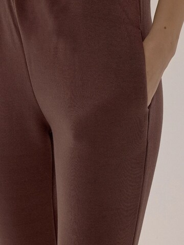 Slimfit Pantaloni di Hiccup in marrone