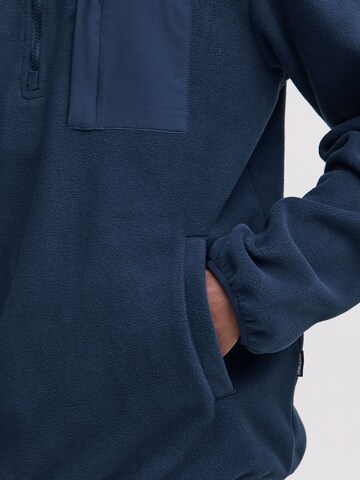 BLEND Between-season jacket ' BHBROOKS Sweatshirt halfzipp ' in Blue