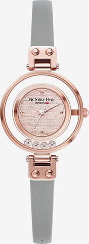 Victoria Hyde Analog Watch in Silver: front