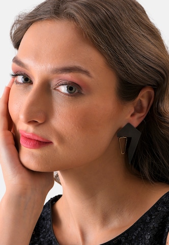 SOHI Earrings 'Milana' in Black