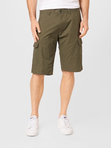 ESPRIT Cargo trousers in Green: front