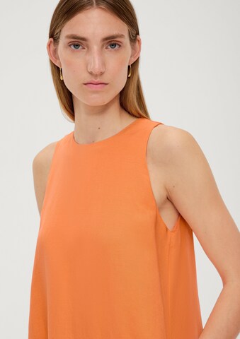 s.Oliver BLACK LABEL Kleid in Orange