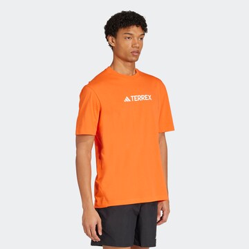 ADIDAS TERREX Koszulka funkcyjna w kolorze pomarańczowy