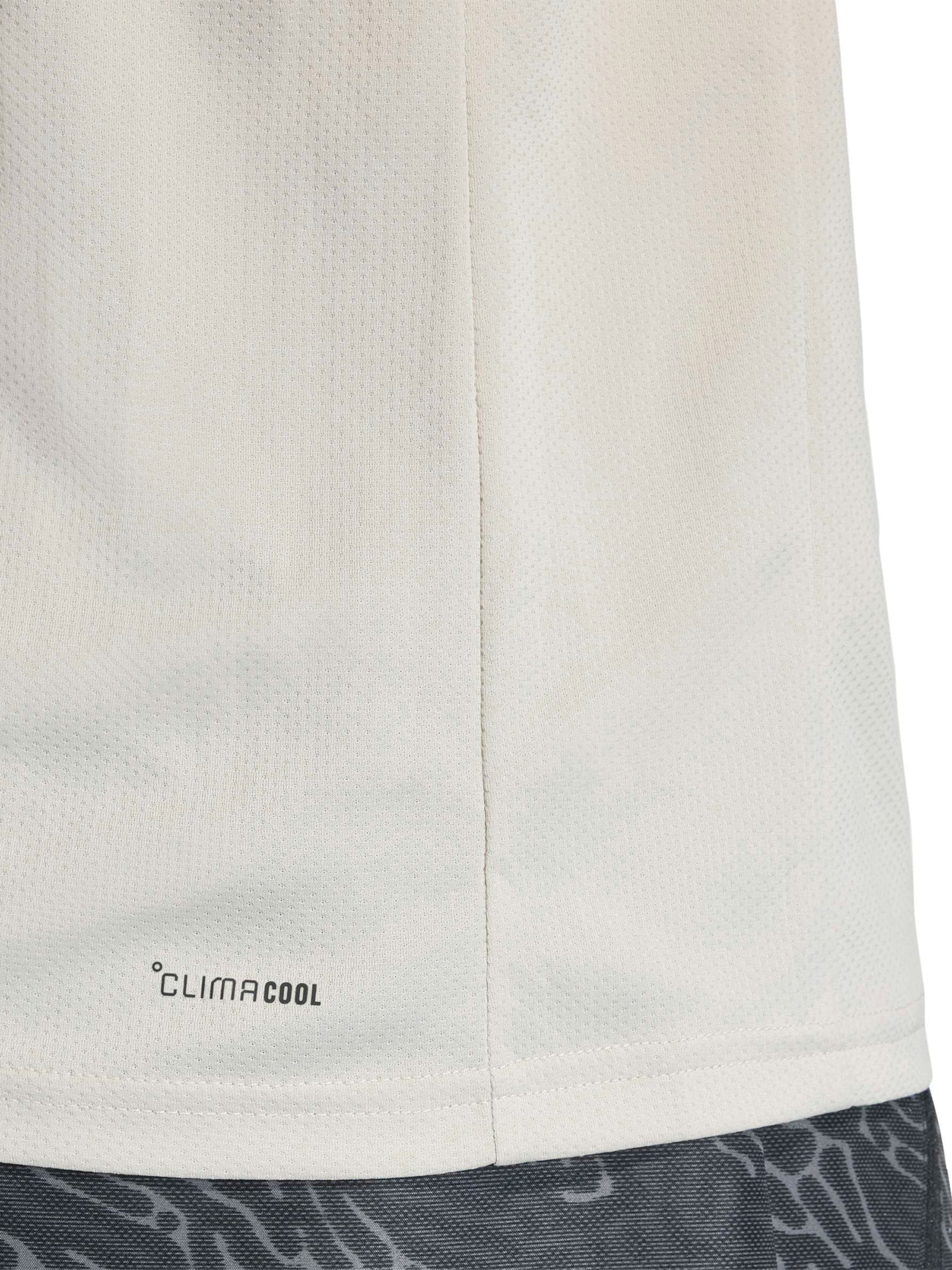 ADIDAS PERFORMANCE Funkcionalna majica | siva barva