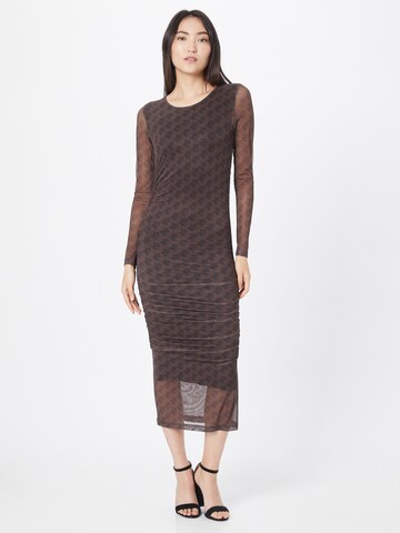 Moves Dress 'Debina' in Brown: front