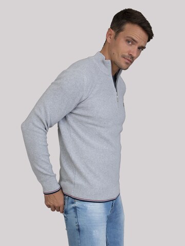 Sir Raymond Tailor Sweater 'Pulse' in Grey