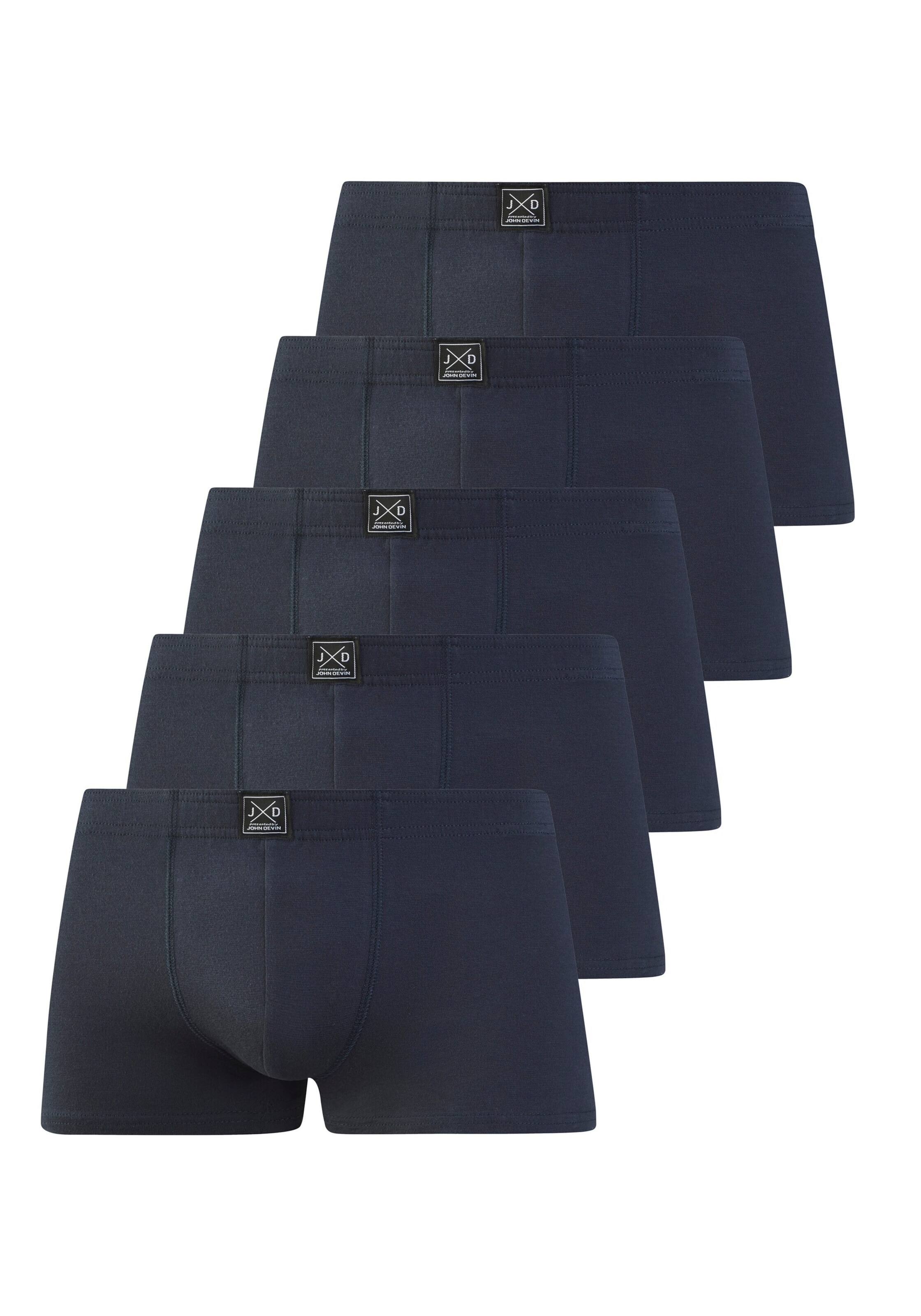 JOHN DEVIN Boxer shorts in Blue: front