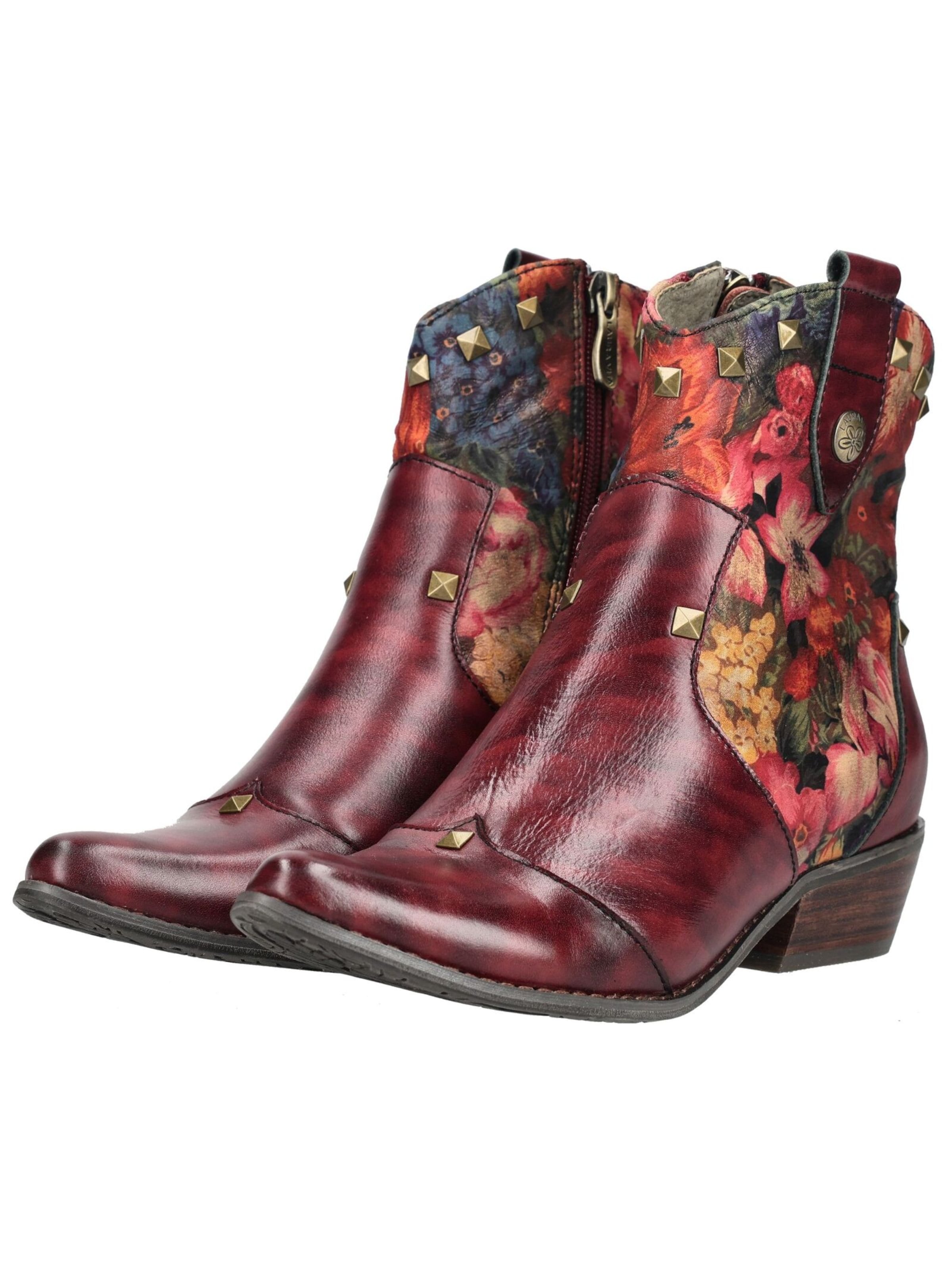 Bottines Laura Vita en rouge