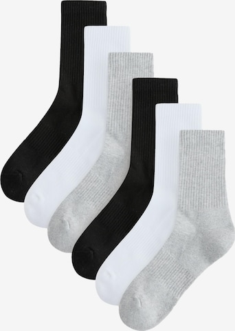 Next Urheilusukat 'Essential' värissä harmaa: etupuoli