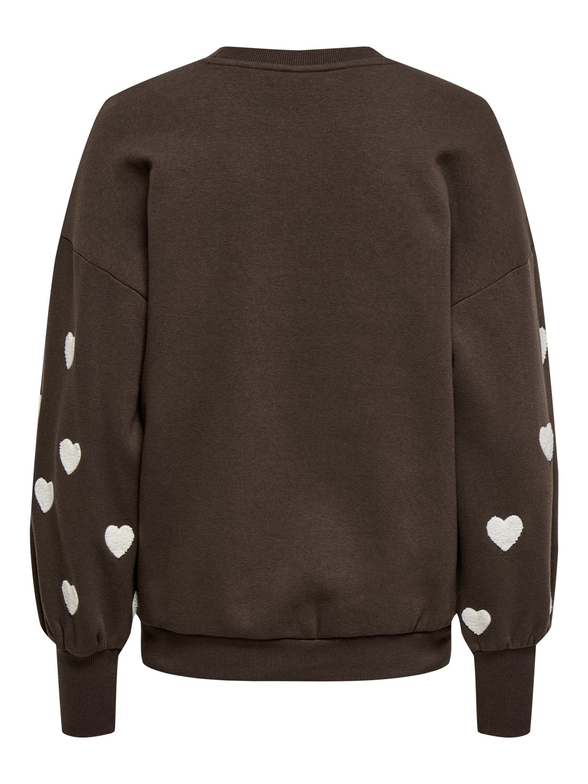 Felpa 'OLMMacy' di Only Maternity in marrone