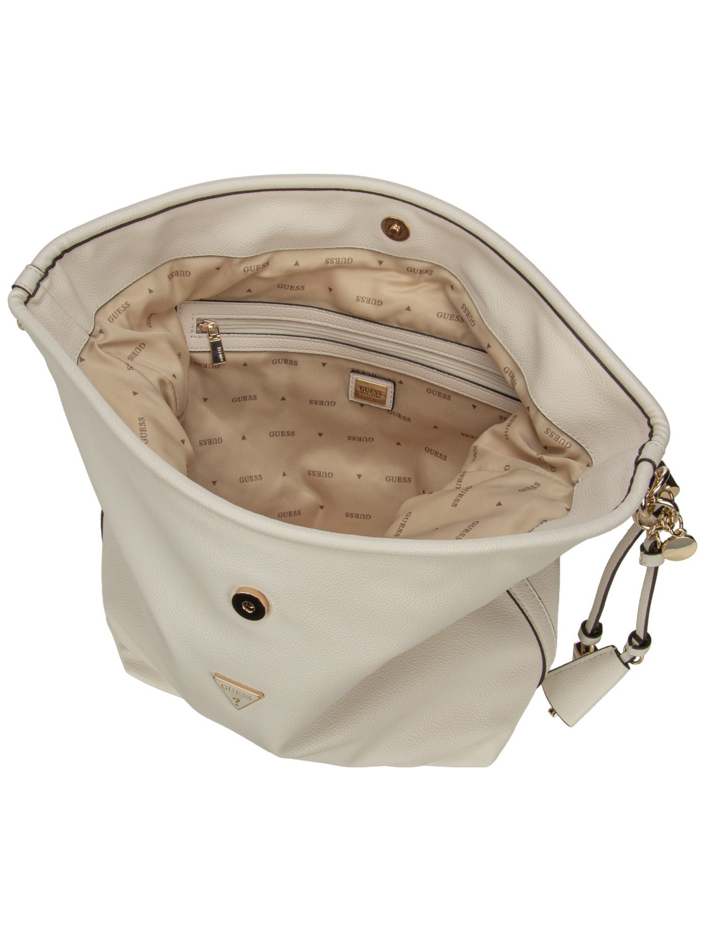 GUESS Schultertasche 'Danya' in Beige