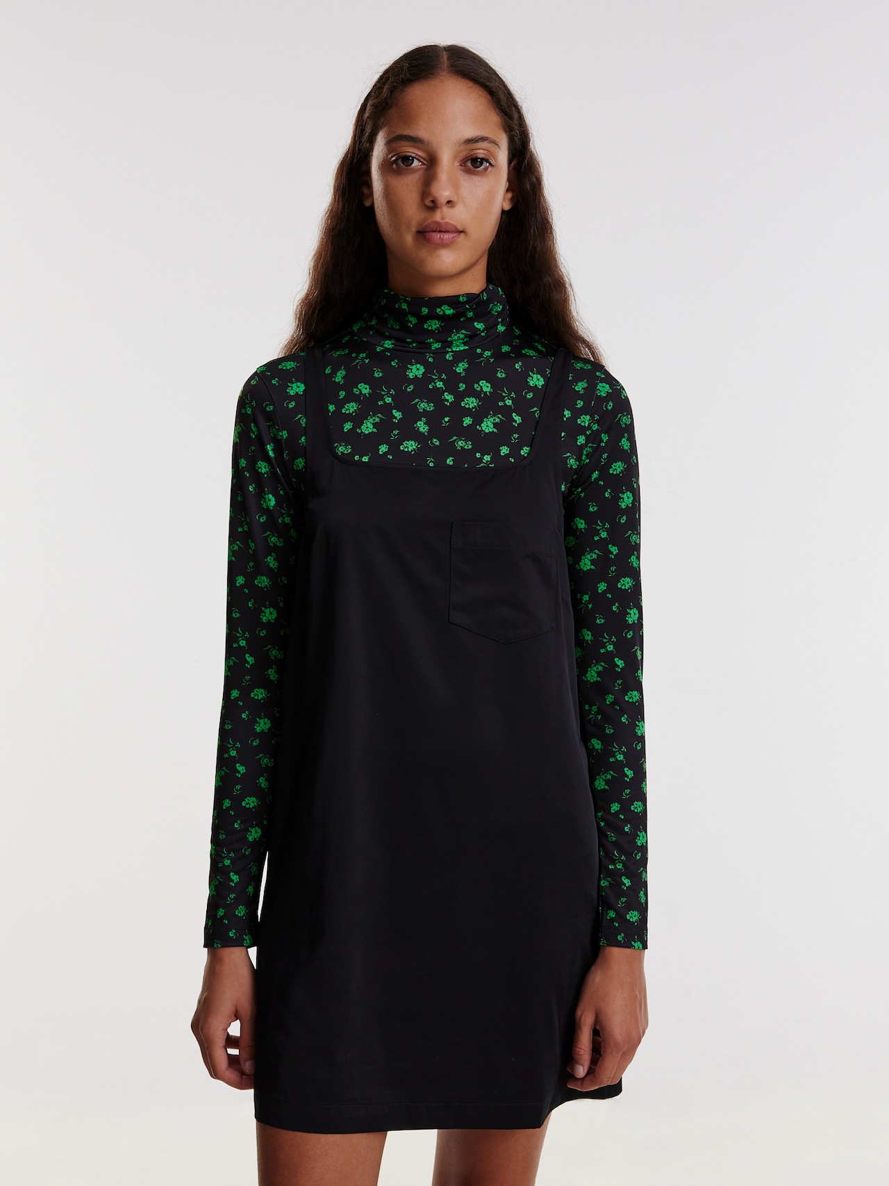 EDITED Jurk 'Teena' Zwart