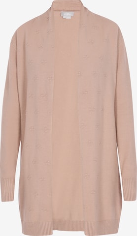 Cardigan Usha en beige : devant