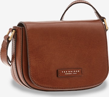 The Bridge Crossbody Bag in Brown: front