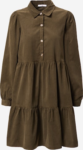 Hailys - Vestido camisero 'Jara' en verde: frente