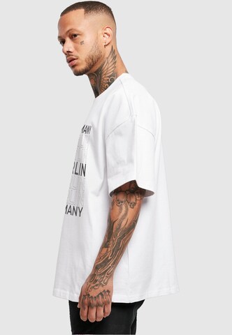 T-Shirt 'Berlin' Merchcode en blanc