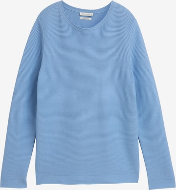 Pull-over TOM TAILOR en bleu : devant