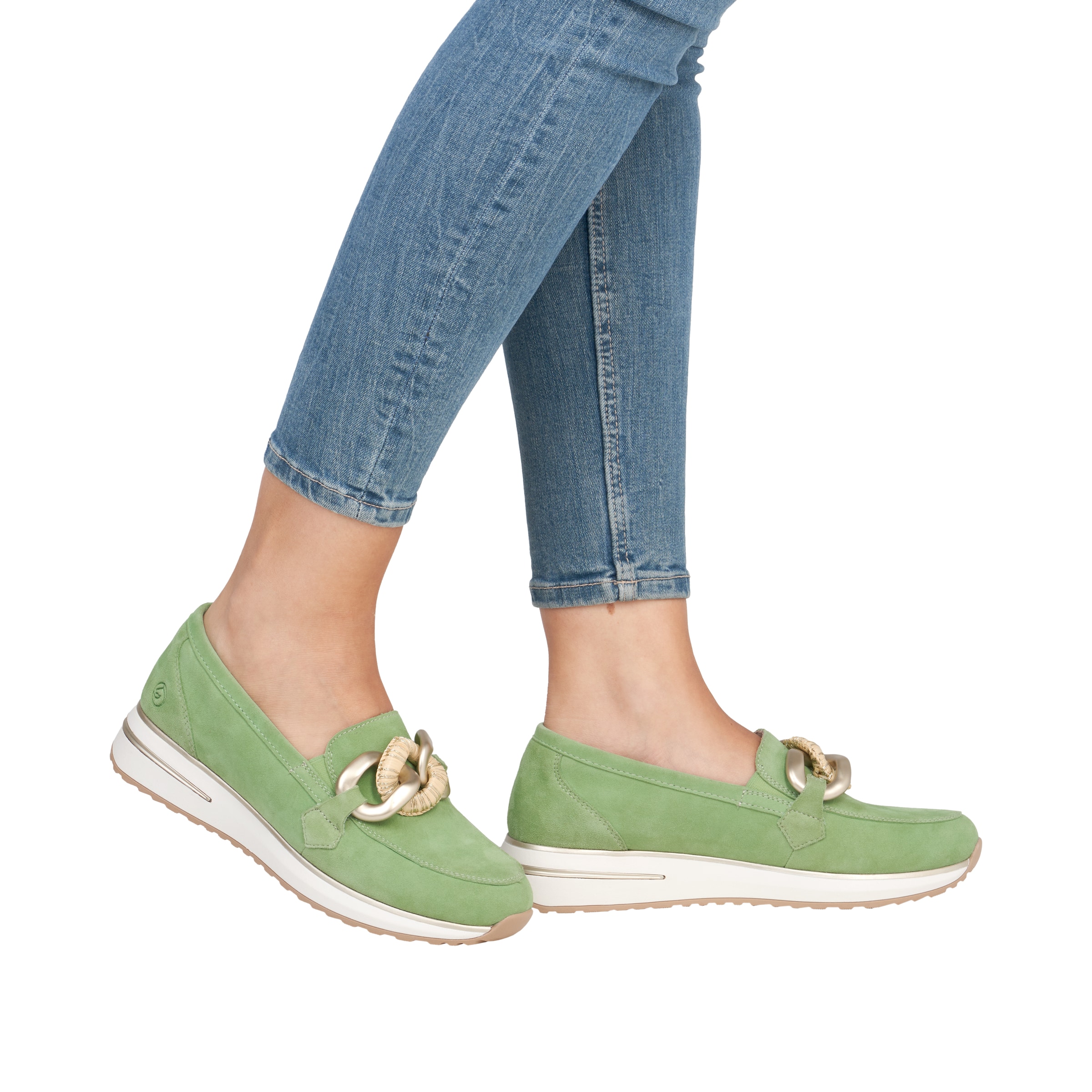 Chaussure basse REMONTE en vert