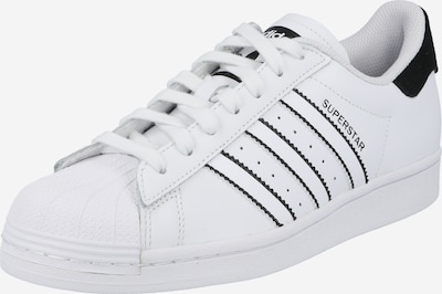 ADIDAS ORIGINALS Låg sneaker 'Superstar' i svart / vit, Produktvy