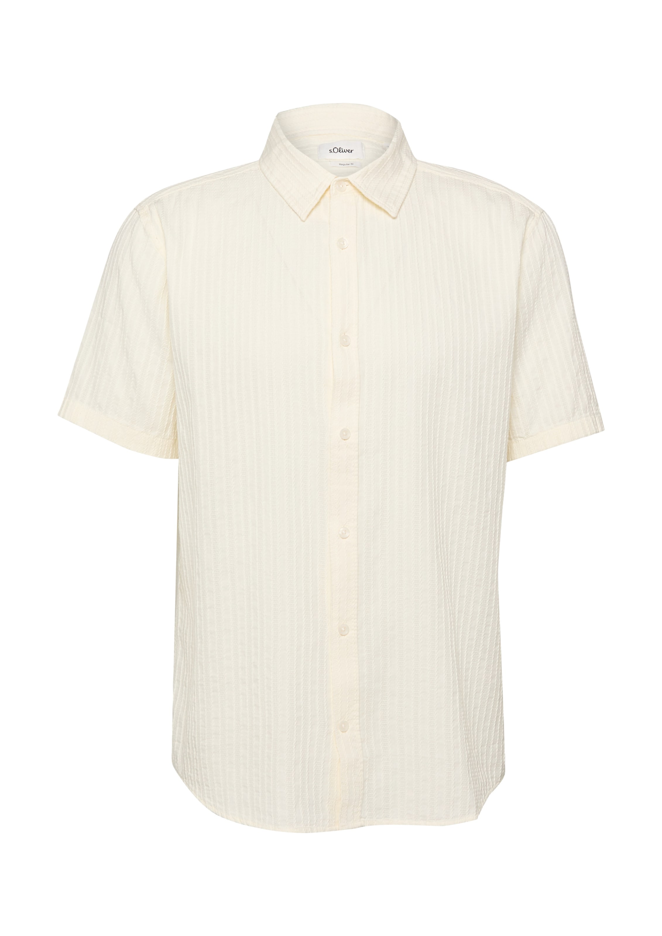 Chemise s.Oliver en beige : devant