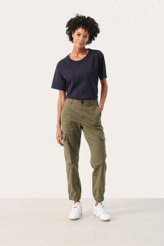 Effilé Pantalon cargo 'Sevens' Part Two en vert