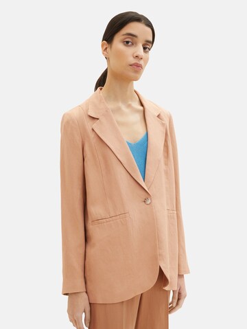 TOM TAILOR Blazer i beige