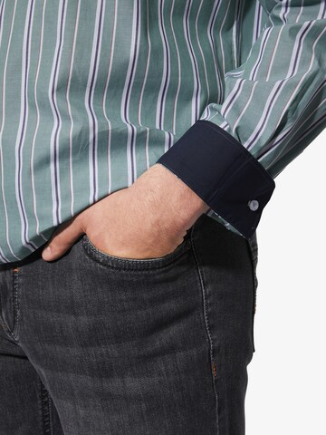 Charles Colby Comfort Fit Hemd in Blau