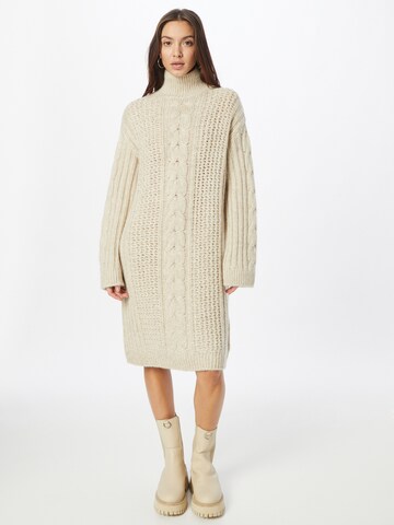 Marc O'Polo Knitted dress in Beige