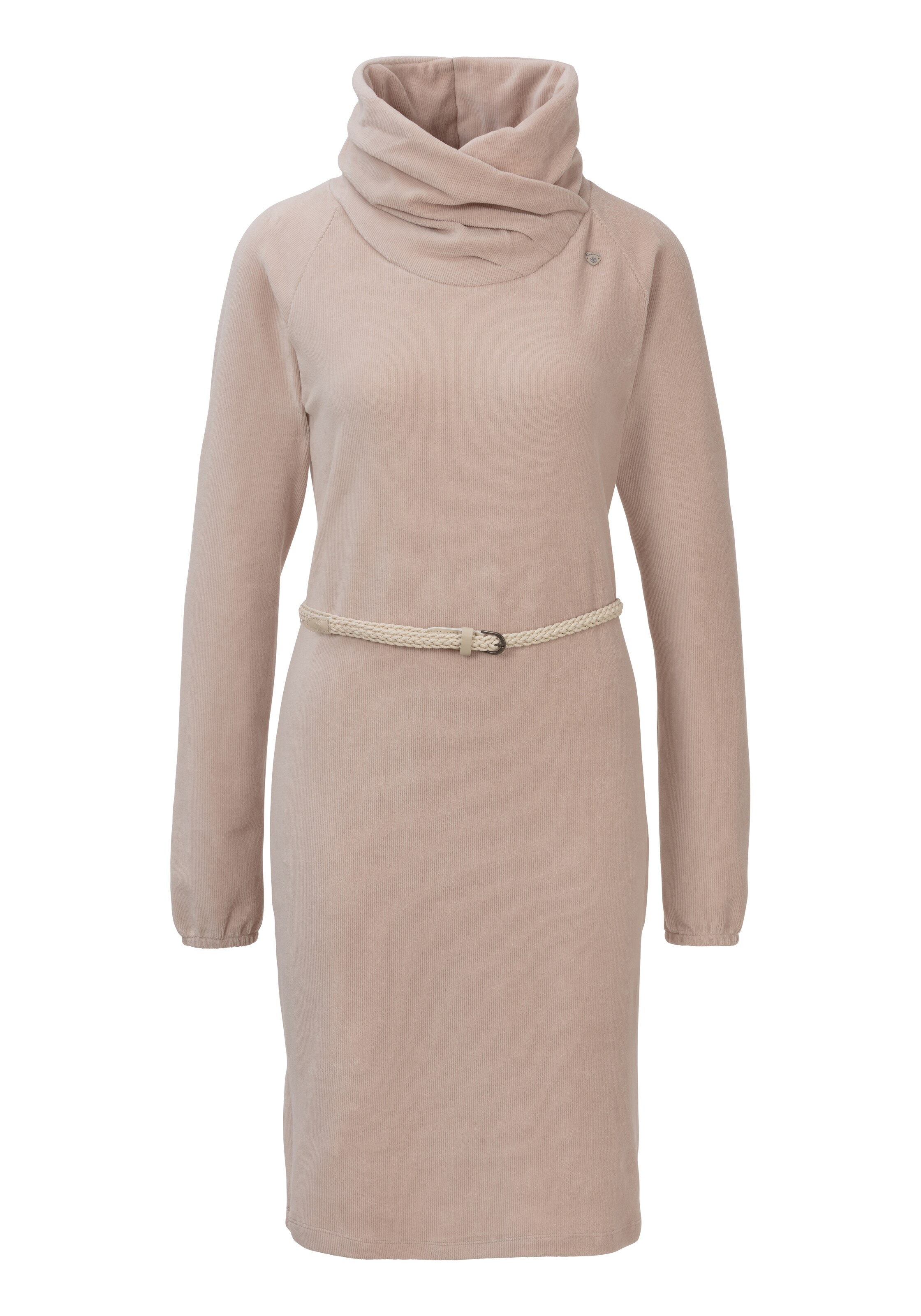 Ragwear Kleid in Beige: Vorderseite