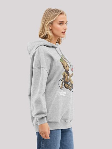 F4NT4STIC Sweatshirt 'Marvel Guardians Of The Galaxy Vol2 Groot Tape' in Grijs
