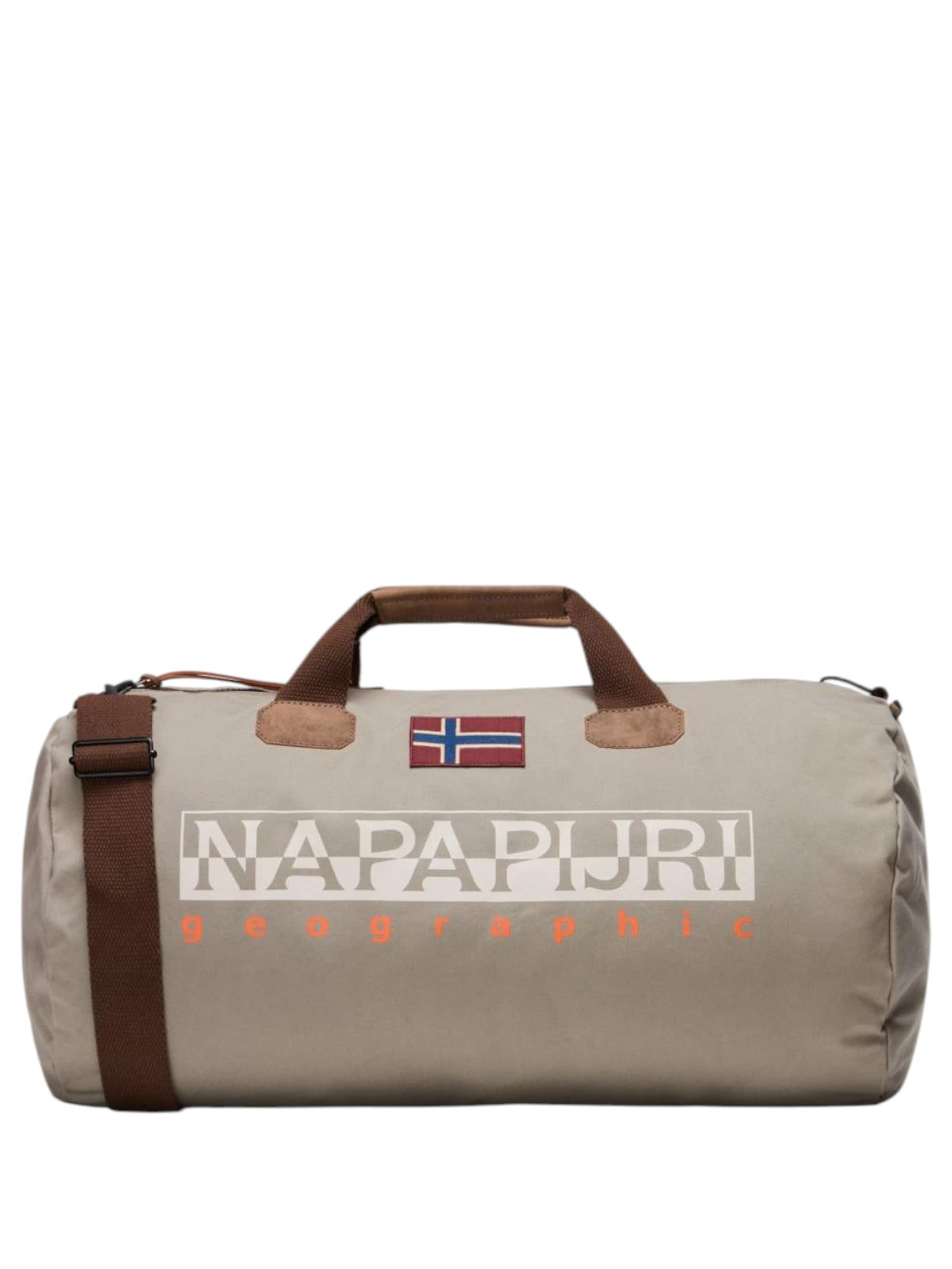 Borsa da viaggio di NAPAPIJRI in beige: frontale