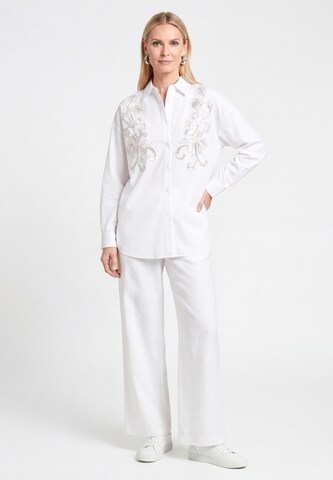 Chemisier usha WHITE LABEL en blanc
