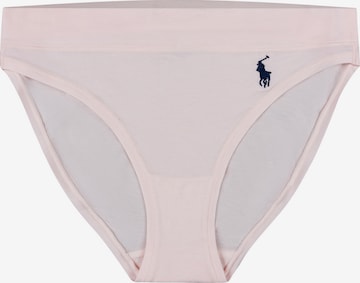 Slip ' Club Cotton ' Polo Ralph Lauren en rose : devant