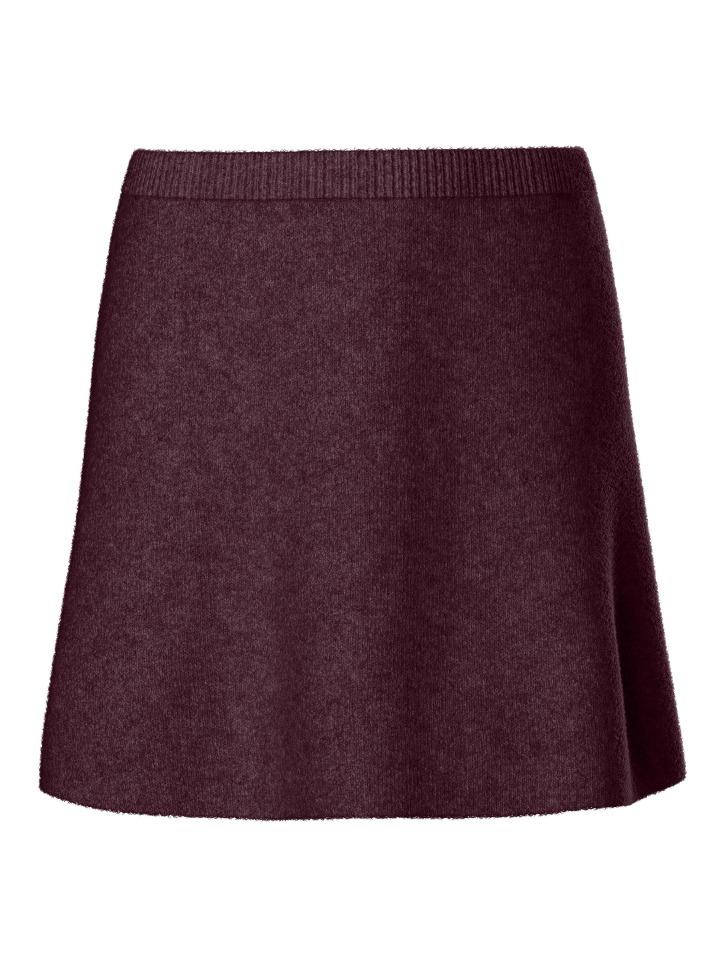 PIECES - Falda 'PCMALOU' en rojo: frente