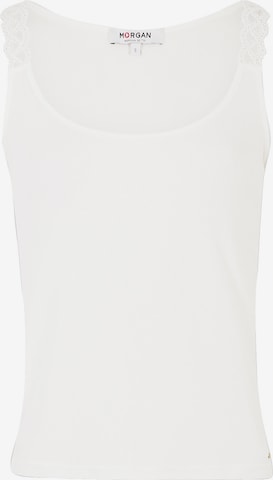 Top di Morgan in bianco: frontale