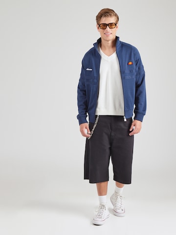 ELLESSE Tepláková bunda 'Rimini' - Modrá