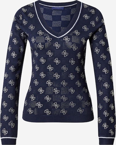 GUESS Pulover 'ROSIE' u tamno plava / srebro, Pregled proizvoda