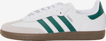 ADIDAS ORIGINALS Кроссовки 'SAMBA' в Белый: спереди