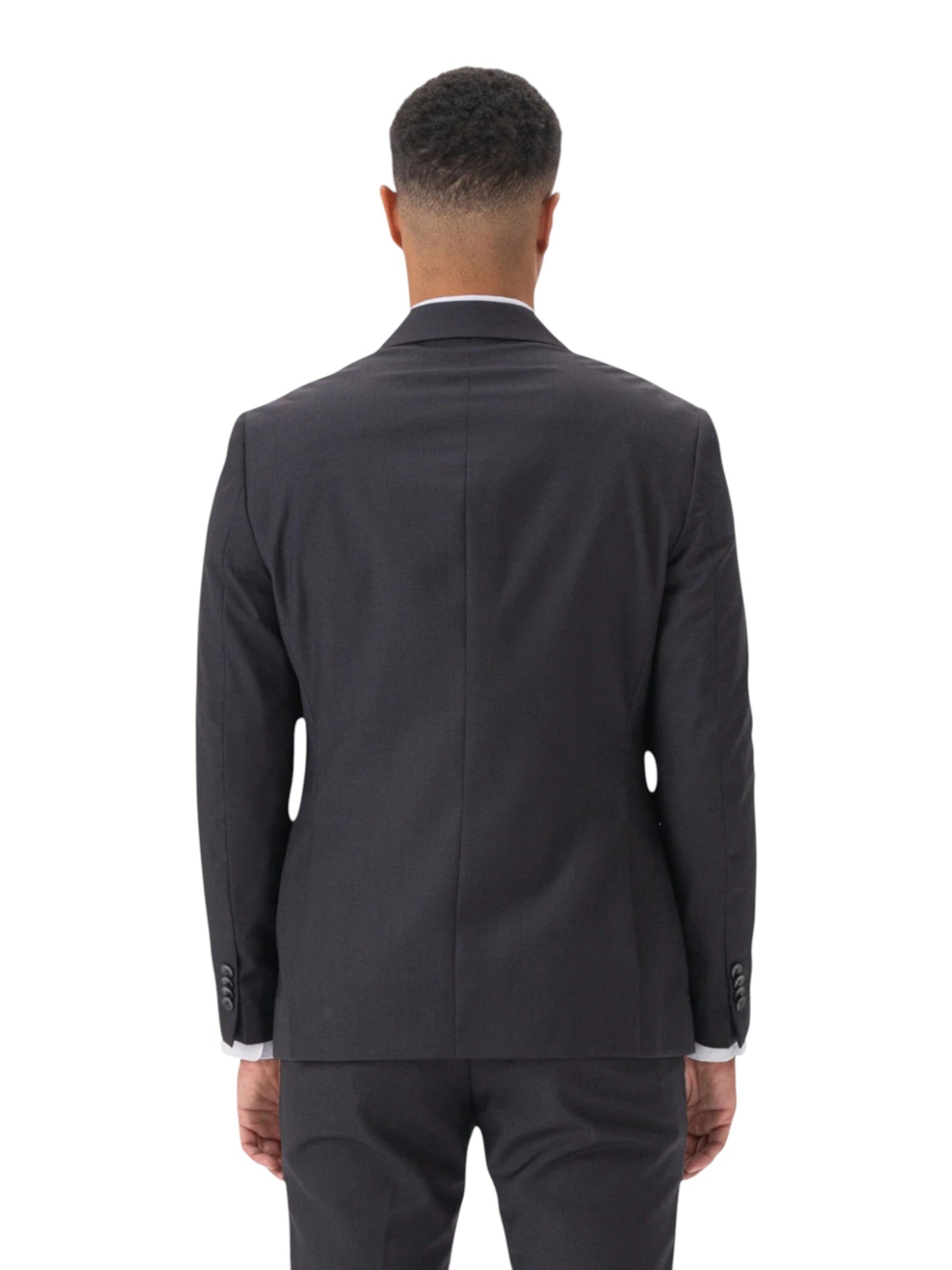 TEESHOPPEN Regular fit Business Blazer in Grey