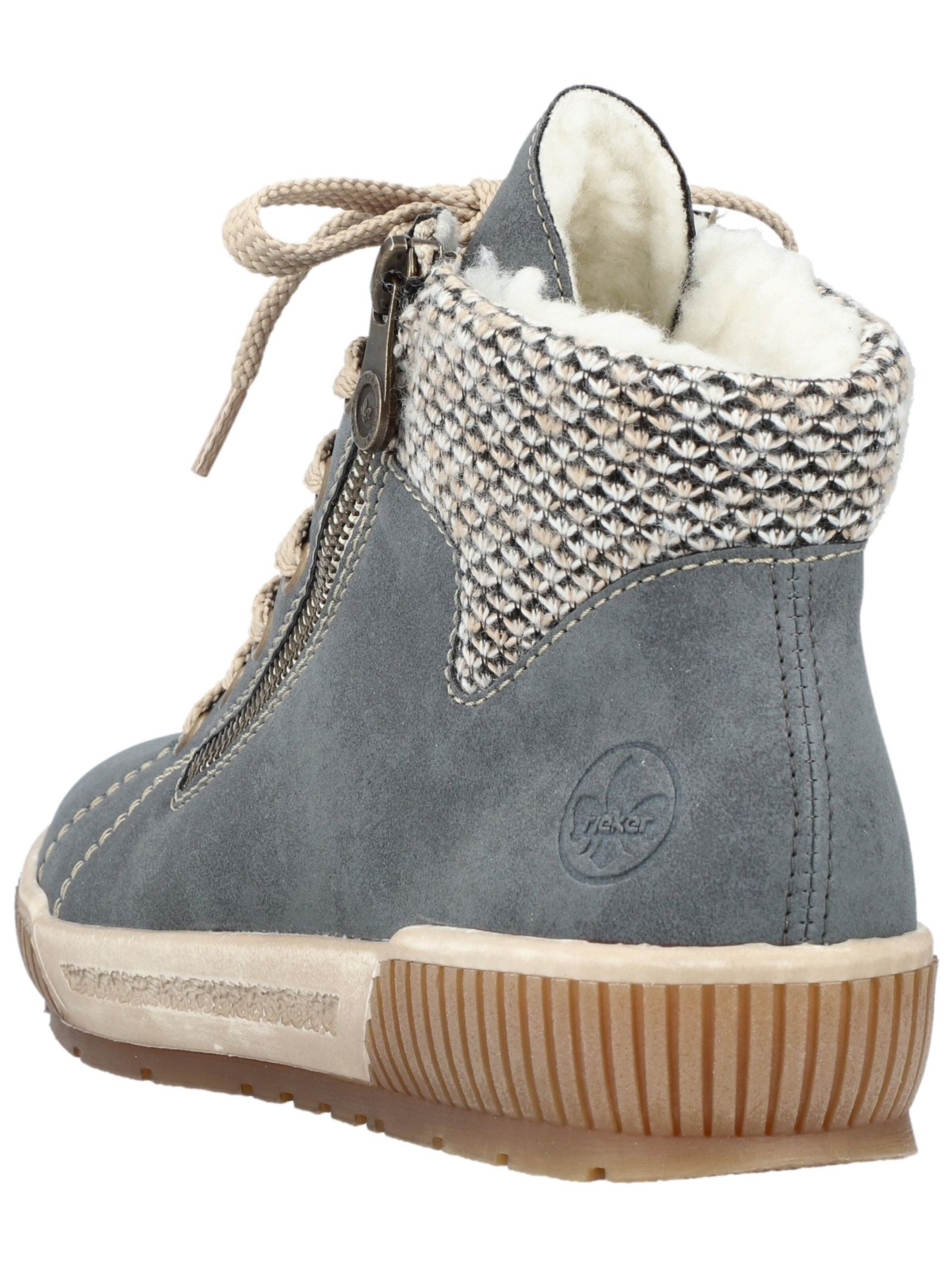 Rieker Fűzős rövid szárú csizmák - kék