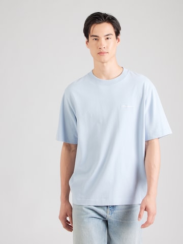 Abercrombie & Fitch Футболка в Синий: спереди