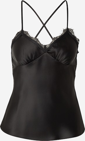 TOPSHOP Toppi 'Naomi' värissä musta: etupuoli