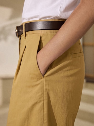 Barrel Pantalon chino 'N. Premium' Next en marron