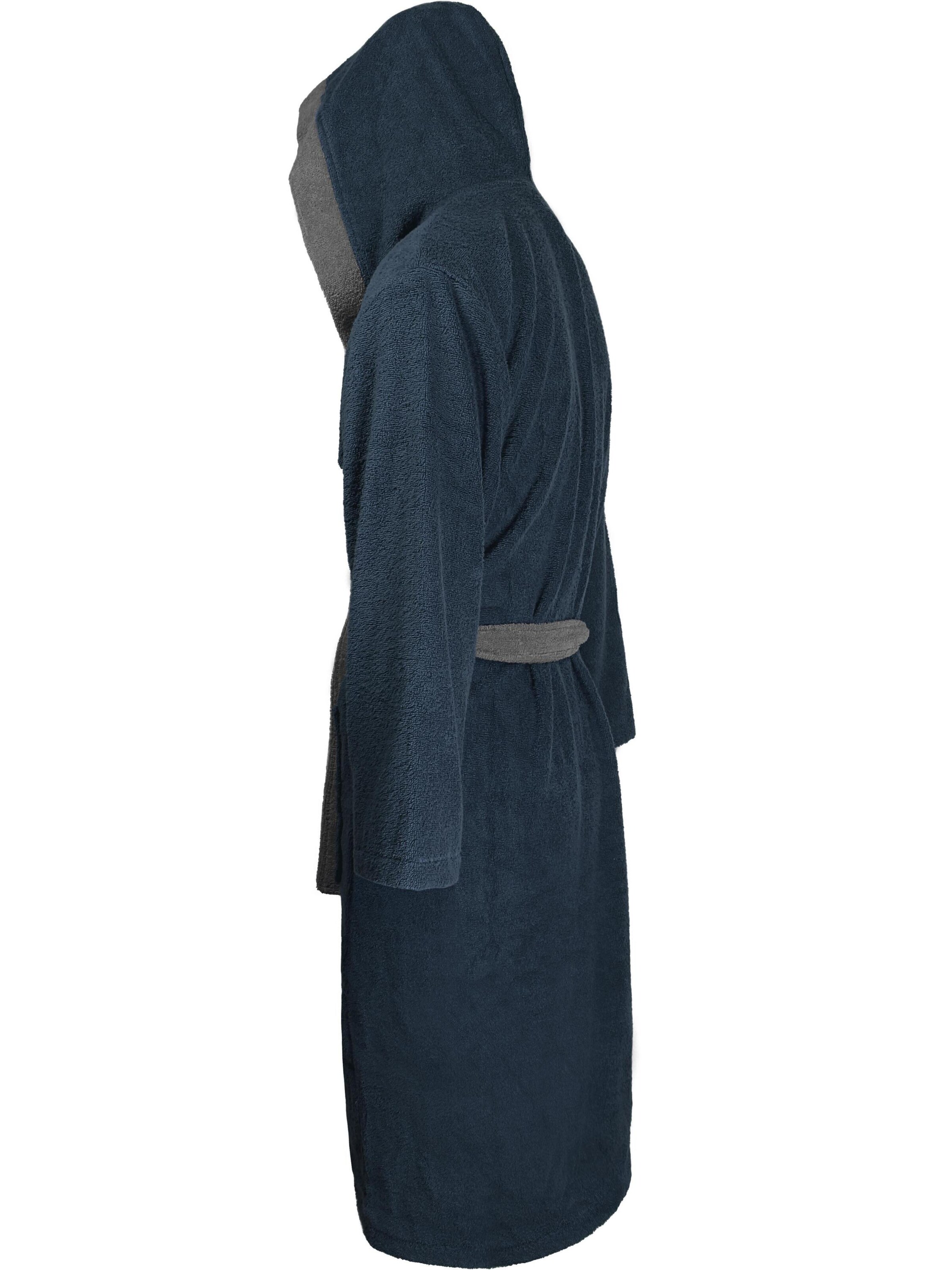 normani Badjas lang  in Blauw