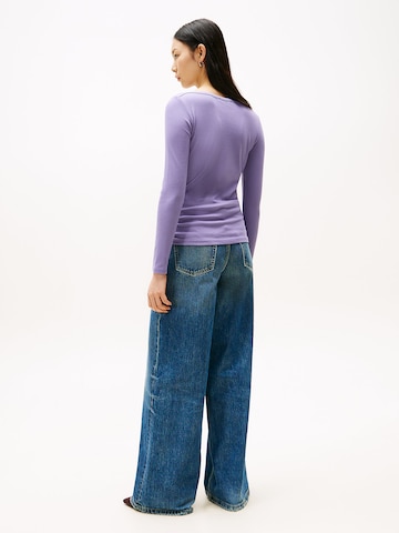 T-shirt TOMMY HILFIGER en violet